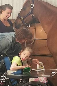 Reading To Horses!