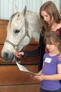 Reading To Horses!