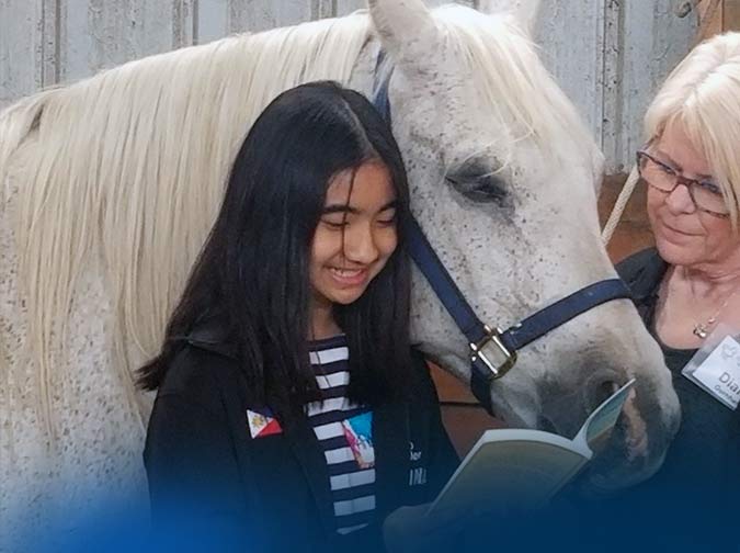 Reading to Horses