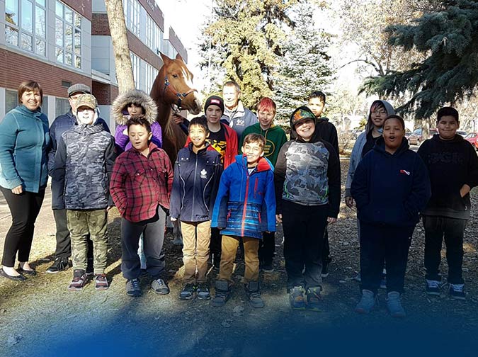 Reading to Horses